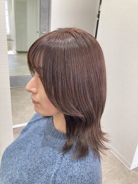 シェイプスサロン ハナレ 辻堂美容室(Shapes salon HANARE) ラベンダーベージュに酵素トリートメント