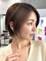プルーヴ 秋葉原(prove)&nbsp;30代40代大人女性/前髪ありショートボブ/ショートヘア/髪質改善