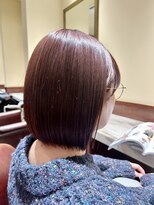 ブラン(Le BLANC)&nbsp;【石崎 枝里】すとんと落ちる切りっぱなしボブ