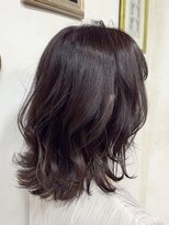 ランプ ヘアー(lamp hair)&nbsp;レイヤー×ラベンダーグレー/lamp 清水