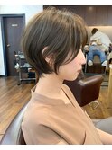 【畑中正敏】丸みショート/小顔ショート/ひし形ショート