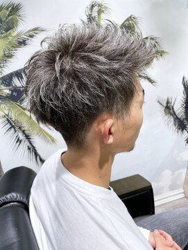 ヨシザワインク バンダイ(YOSHIZAWA Inc. BANDAI) メンズ白髪ぼかしカラーメンズ白髪を活かすカラー新潟市美容室