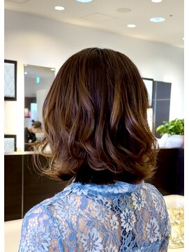 ヴィサージュ ギンザ VISAGE GINZA デジタルパーマ【ウェーブボブ】