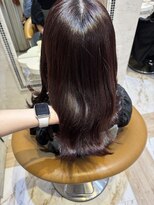 ロンドローズ 名古屋(Lond damaskRose)&nbsp;ブリーチ 学割 オリーブベージュ レイヤーカット リタッチ 883