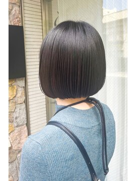 アン 武蔵小杉(un) 透明感ボブ♪【武蔵小杉髪質改善オージュア認定サロン】