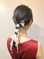 リリー シブヤ(Lilly shibuya)&nbsp;【Lilly渋谷】#ヘアセット#ヘアアレンジ#編み込み#シニヨン