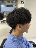 波巻き/スパイラル/ニュアンス/波巻きパーマ/シャドウパーマ
