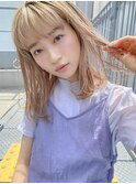 ミルクティーベージュ/ダブルカラー/ケアブリーチ/髪質改善/横浜