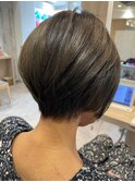 大人のハンサムショート×髪質改善Tr 秋冬カラー/くびれヘア