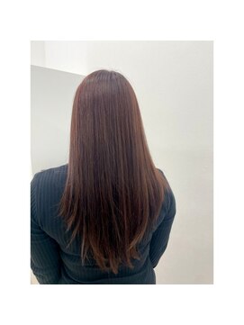 にじいろ イオンモール佐賀大和店 おしゃれ染め★ピンクベージュ8