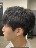 スパイキーショート/ジェットモヒカン/ショートバング/men's