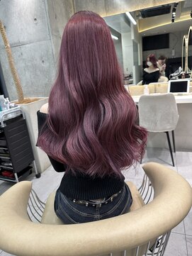 ロンドメリア 天神大名店(Lond Melia) ★メルティカラーフェミニンロング似合わせカットミディア厶艶髪