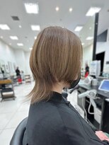 アルバ 津城山店 ウルフスタイル×グレージュカラー