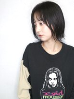 バース(BIRTH)&nbsp;天神【BIRTH】暗髪シースルーバング外ハネボブ　4