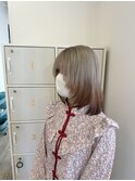 キツネカラー×フェイスレイヤー/デザインカラー/20代/知立暖色