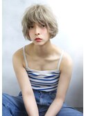 【marfe】ブリーチ＿ダブルカラー＿ショートボブ＿マッシュボブ