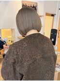 ボブ/切りっぱなし/大人ボブ