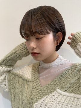 カーラ(kalah) 小顔カット　丸みショート　コンパクトショート