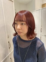 フィゼル あべのルシアス店(Aujua fizelle)&nbsp;チェリーレッドカラー