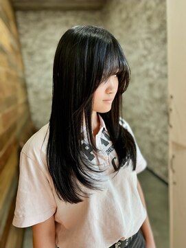 ウェリラバイハク(WeLila by haku) レイヤーカット×髪質改善トリートメント