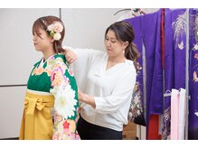 芙蓉の雰囲気(大切な日のお仕度はぜひ当店にお任せください。)