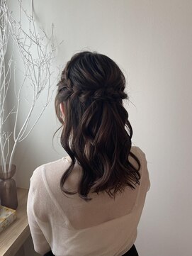 ラ ブランシュ 大宮(La Blanche) 大宮/ヘアセット/ハーフアップ/お呼ばれヘア