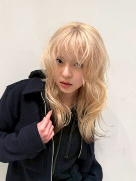 ヌル 表参道本店(Null) ミルクティー/ケアブリーチ/ダブルカラー/表参道/神宮前