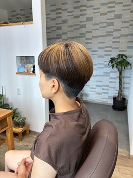ハレウミヘアー 阿見(ハレウミhair) 阿見町/ショートカット/ウルフカット/白髪染め/白髪/ヘッドスパ