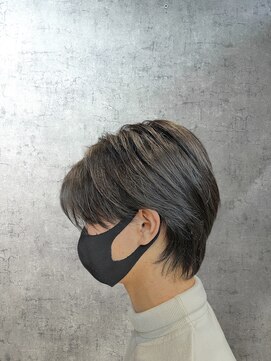 ティエル 町田店(tiel) 大人男子×センターパートウルフ