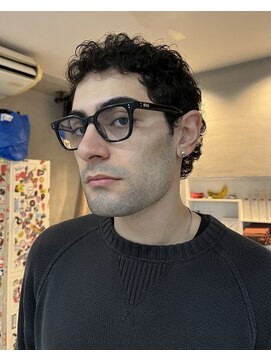 チクロ(ticro) 【チクロ】メンズウルフ/マレットヘア