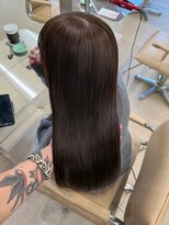 メゾンクペウ 梅田(Maison cope’u)&nbsp;地毛風ストレート×オリーブブラウン