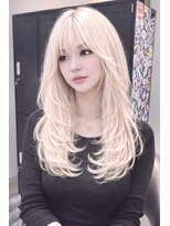 アフューズバイストゥー(Vfuse by StueW)&nbsp;ロングレイヤー5/ブリーチ/ダブルカラー/ハイライト/エクステ