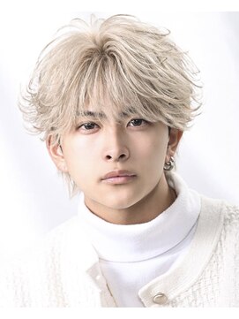 アストラ(ASTRA) MEN’S HAIR/波巻きツイストスパイラル/リバースセンターパート