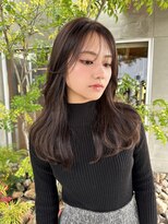 ウエストリー(WESTORY)&nbsp;#ハッシュカット#暗髪#ダークブラウン#韓国ヘア#20代#30代