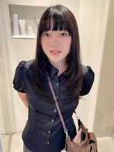 ロカリタ キョウト 河原町三条店(ROCAReTA kyoto)&nbsp;顔まわりレイヤー　ロングレイヤー　グレージュ