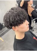 ツイストパーマツイストスパイラルパーマメンズパーマ緩めパーマ