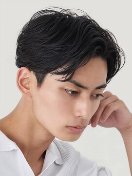 レタッチバイフィフス(RETOUCH by fifth) 原宿メンズパーマニュアンスパーマフェザーパーマセンターパート