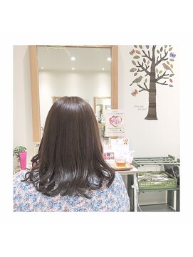 ナノハナ 鹿沼で唯一本格ヘッドスパが出来る美容室　ナチュラルカール