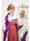卒業式袴着付けヘアセットメイク 【sola:neolive 相模大野店】