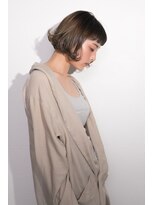 マウロア(MAULOA) 【MAULOA】クールボブ バレイヤージュ 3Dカラー 横顔美人