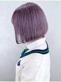 パープルボブ_Aラインボブマロンベージュ_ba319801