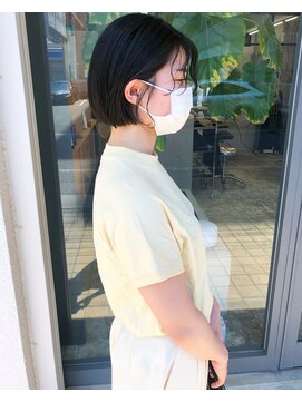 マメ(mame) ミニボブ/ニュアンスバング