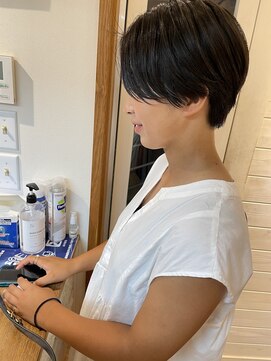 オーシャン(Ocean) ［OCEAN　Hair&Life]刈り上げボブ/ハンサムショート