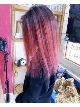 トーク 伊丹本店(TAL'KE) TAL'KE/バレイヤージュ×ピンク_822