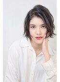 大人カーリーボブ