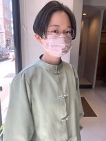 ヘアー アイス ルーチェ(HAIR ICI LUCE) ハンサムショート　刈り上げ女子/西田