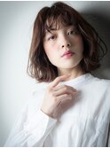 大人かわいいくせ毛風暗髪クラシカルボブ203y志木20代30代40代