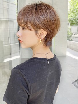 ロビー 表参道(ROBBY) マッシュショート／アッシュベージュ／表参道／30代40代50代