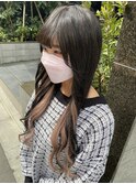 #シールエクステ　#インナーカラー　#ロングヘア