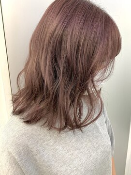 ヒート バイ アンカットラウンジ 渋谷(HEAT by UNCUT&LOUNGE) ダブルカラー/ピンクベージュカラー/ケアブリーチ/春カラー